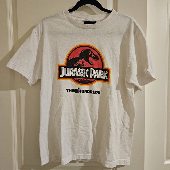 Men's The Hundreds x Jurassic Park shirt. Size Medium - Picture 1 of 4